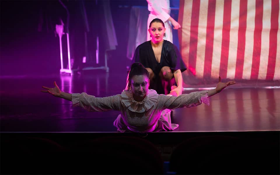 The Lady in Pink Tights performed by Dart Dancers: Camilla Neri and Isabella Compagnoni